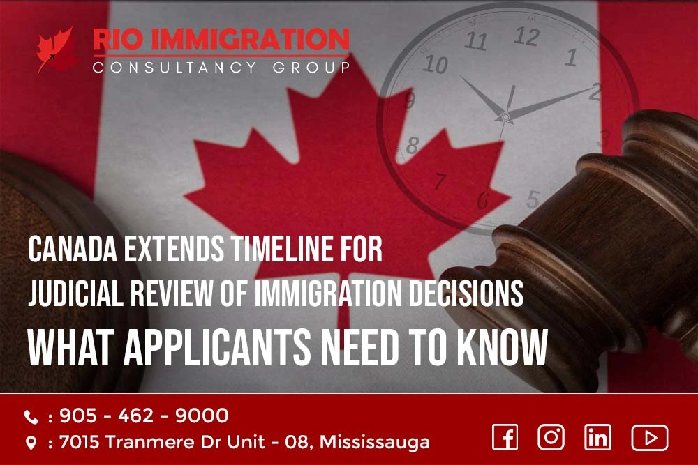 Canada Extends Timeline for Judicial Review of Immigration Decisions: What Applicants Need to Know